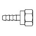 Female SAE 45° Swivel